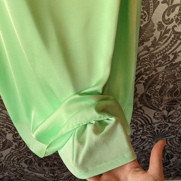 Double Zero mint midi skirt - Picture 3 of 8